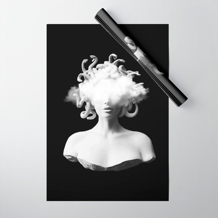 Medusa and the cloud Wrapping Paper Gallery Image 1
