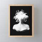 Medusa and the cloud Mini Art Print Gallery Image 1