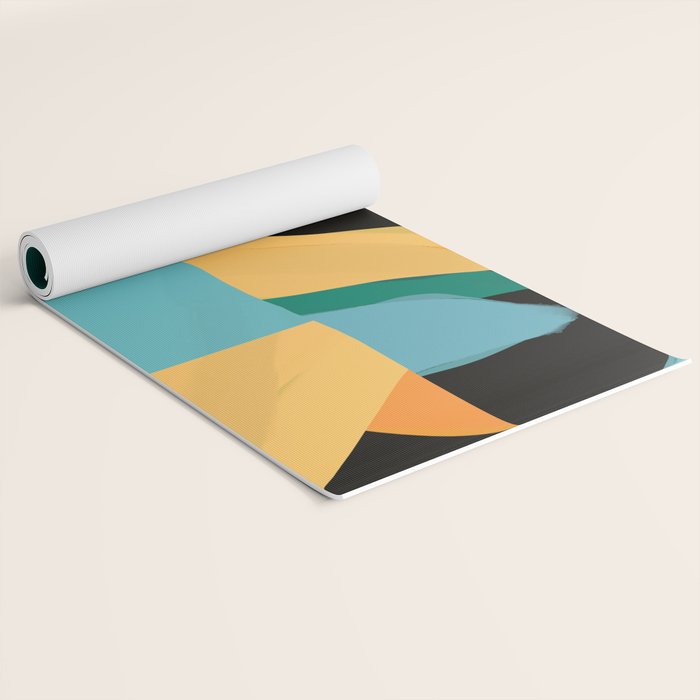 Modern Abstraction 2 Yoga Mat Gallery Image 2