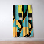 Modern Abstraction 2 Window Curtain Gallery Image 3