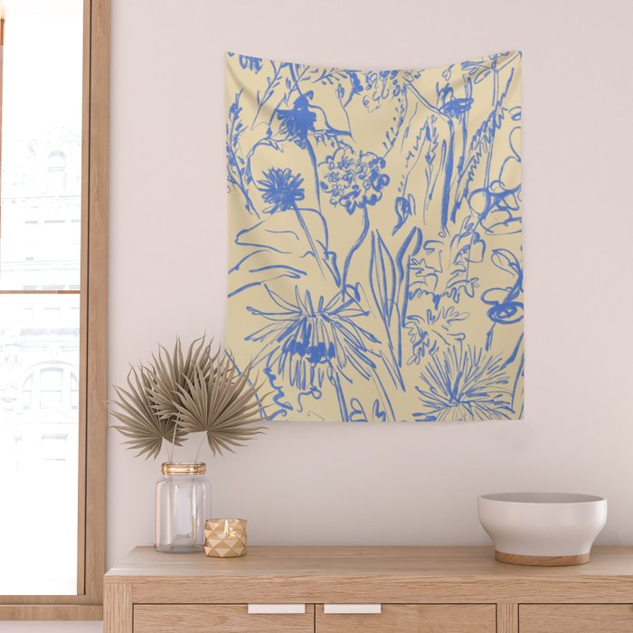 WILD BOUQUET Wall Tapestry Gallery Image 2