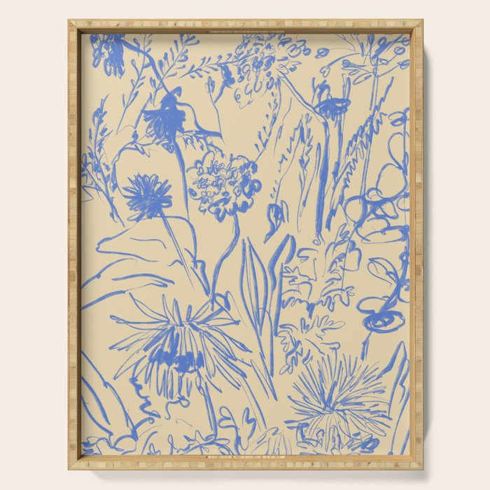 WILD BOUQUET Serving Tray Gallery Image 1