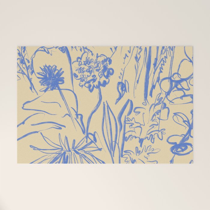 WILD BOUQUET Welcome Mat Gallery Image 1