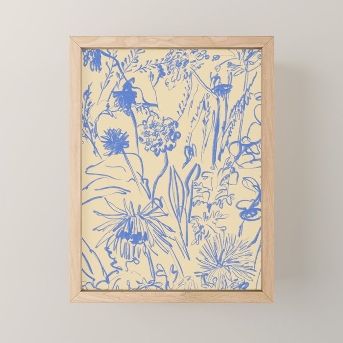 WILD BOUQUET Mini Art Print Gallery Image 1