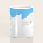 Snowy Mountain Skiers Coffee Mug Gallery Image 4