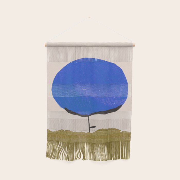 Blue Flower Wall Hanging Gallery Image 1