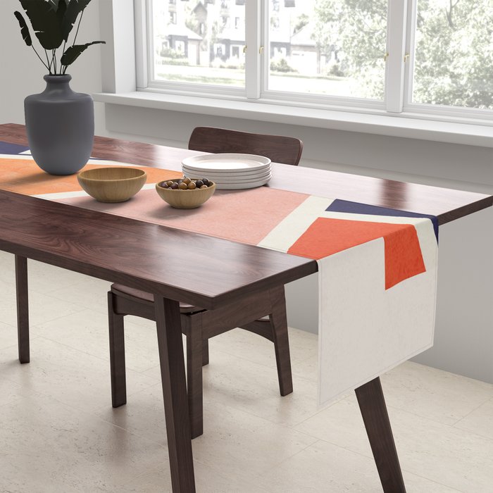 Modern Abstraction 16 Table Runner Gallery Image 2