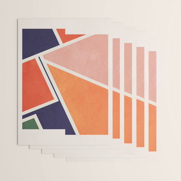 Modern Abstraction 16 Wrapping Paper Gallery Image 3