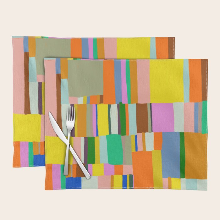 Colour play Placemat Gallery Image 1