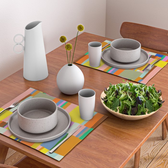 Colour play Placemat Gallery Image 2