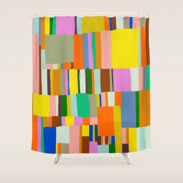 Colour play Shower Curtain Gallery Image 1