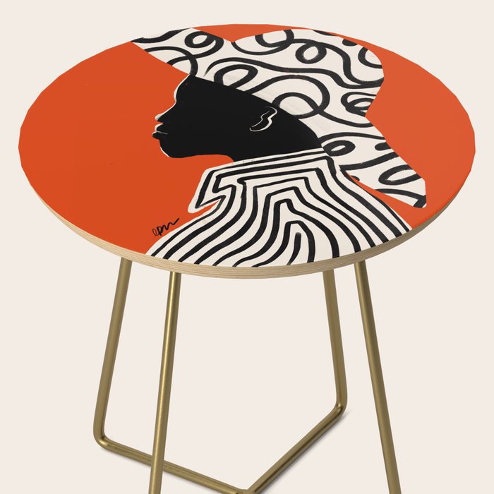 Silhouette of Style of Modern Essence Side Table Gallery Image 2