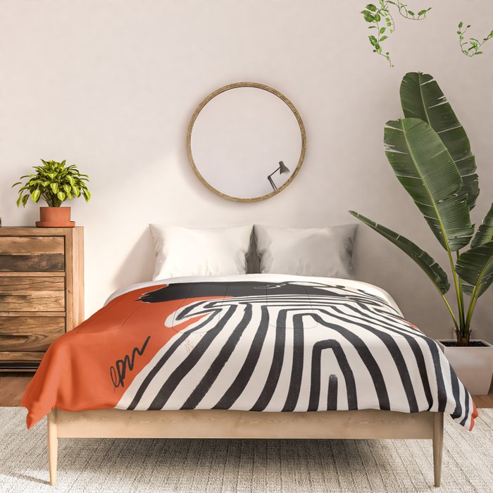 Silhouette of Style of Modern Essence Comforter Gallery Image 3
