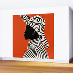 Silhouette of Style of Modern Essence Wall Mural Gallery Image 2