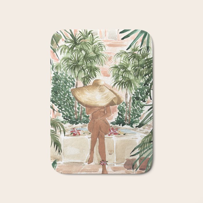 Vacation Mode Bath Mat Gallery Image 1