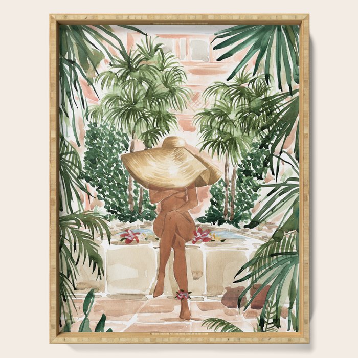 Vacation Mode Serving Tray Gallery Image 1
