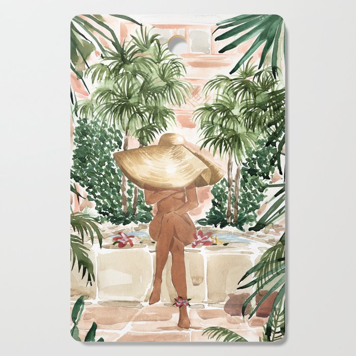 Vacation Mode Cutting Board Gallery Image 1