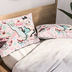 Vanilla Cupcake Pinup Doll  Pillow Sham Gallery Image 2