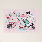 Vanilla Cupcake Pinup Doll  Welcome Mat Gallery Image 1