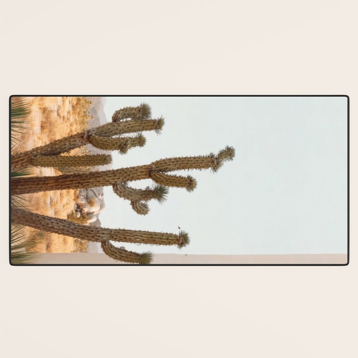 Sunset Cactus - Neutral Desert Wall Art Desk Mat Gallery Image 3