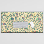 Quirky Chameleon family Desk Mat Gallery Image 1