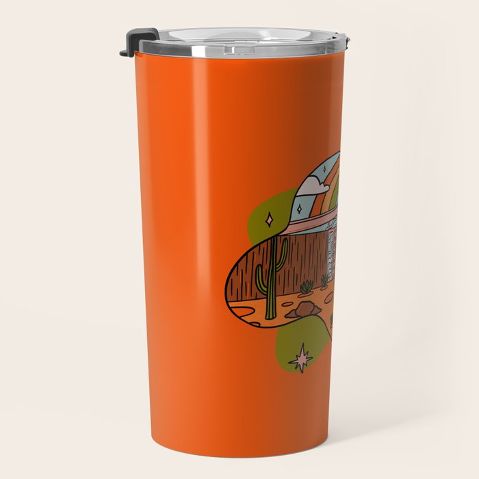 Sagittarius Mid Century House Travel Mug Gallery Image 3