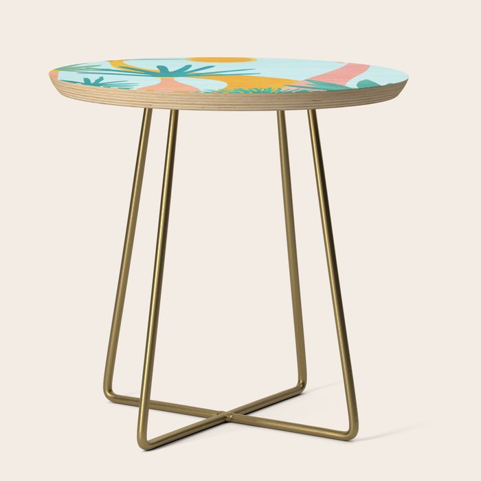Tropical Island Whimsy Side Table Gallery Image 1