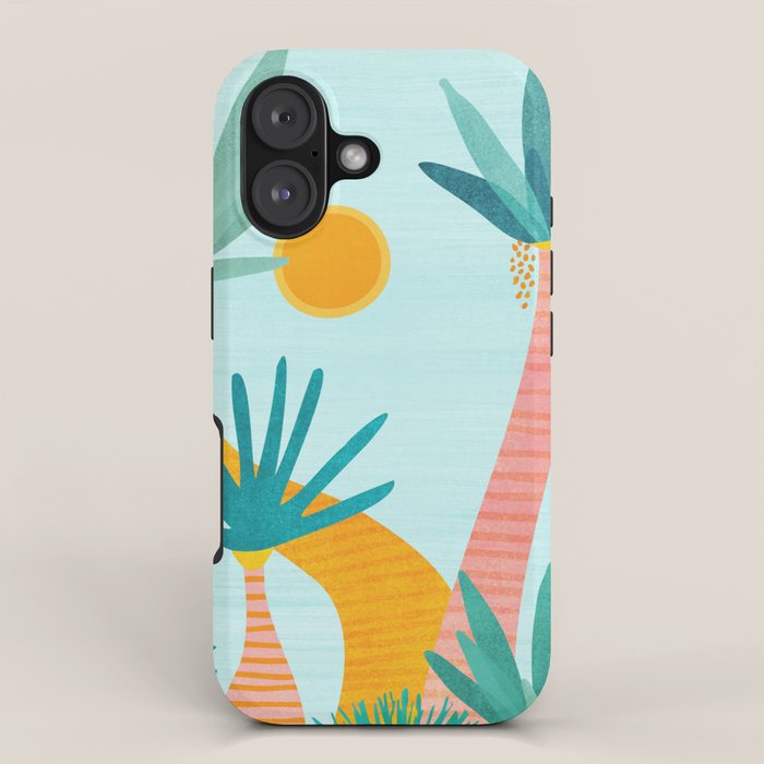 Tropical Island Whimsy iPhone Case Gallery Image 1