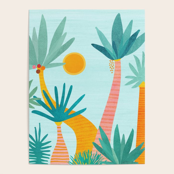 Tropical Island Whimsy Poster Gallery Image 4