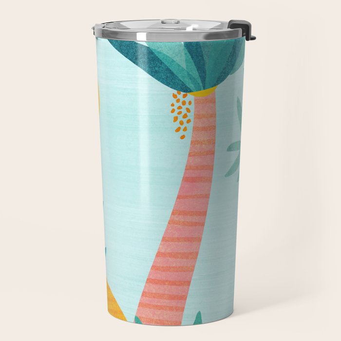 Tropical Island Whimsy Travel Mug Gallery Image 2