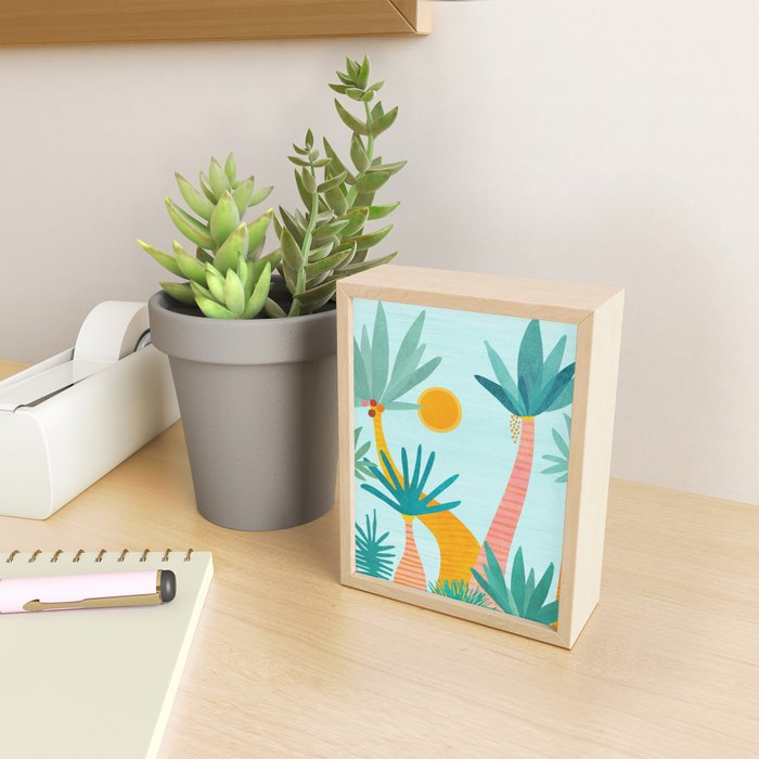 Tropical Island Whimsy Mini Art Print Gallery Image 2