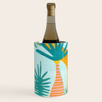 Tropical Island Whimsy Wine Chiller Gallery Image 2
