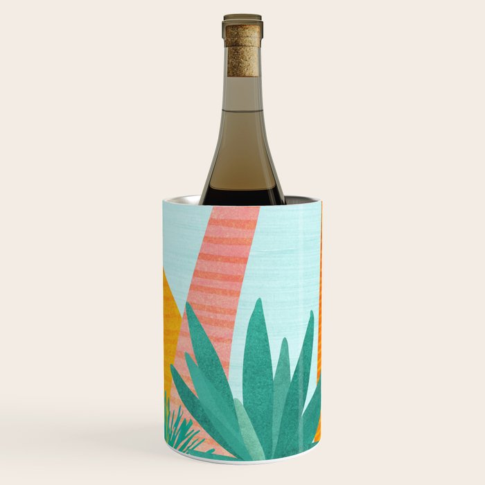 Tropical Island Whimsy Wine Chiller Gallery Image 3