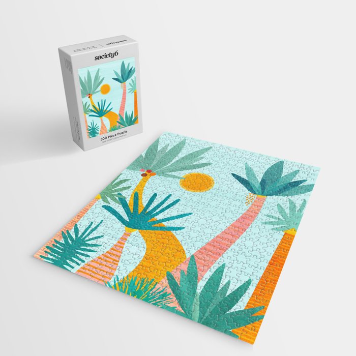 Tropical Island Whimsy Jigsaw Puzzle Gallery Image 2