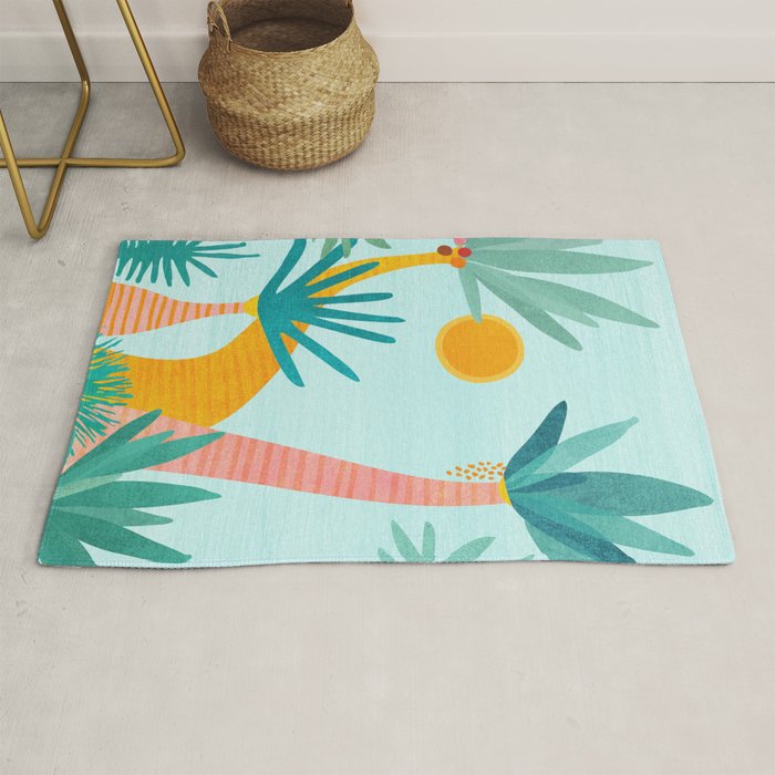 Tropical Island Whimsy Rug Gallery Image 1