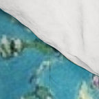 Vincent van Gogh Blossoming Almond Tree (Almond Blossoms) Light Blue Comforter Gallery Image 4