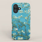 Vincent van Gogh Blossoming Almond Tree (Almond Blossoms) Light Blue iPhone Case Gallery Image 1