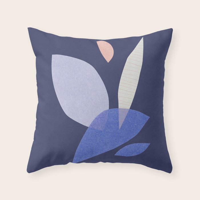 Petals #3 Throw Pillow Gallery Image 6