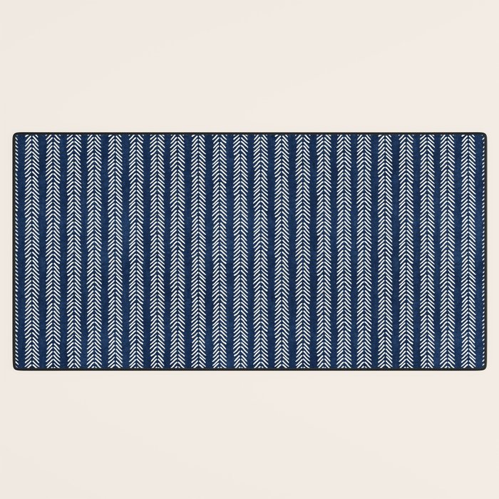 Small Navy Arrowheads Desk Mat Gallery Image 3