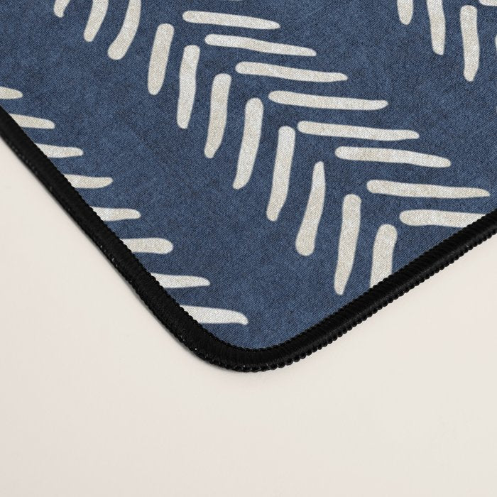 Small Navy Arrowheads Desk Mat Gallery Image 4