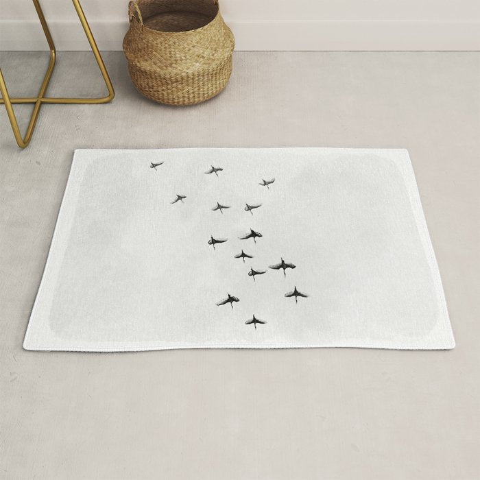 Flock of Birds Rug Gallery Image 1