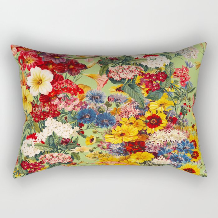 Wildflowers  Rectangular Pillow Gallery Image 1