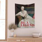 Be a Legend Wall Tapestry Gallery Image 2