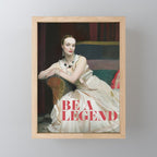 Be a Legend Mini Art Print Gallery Image 1