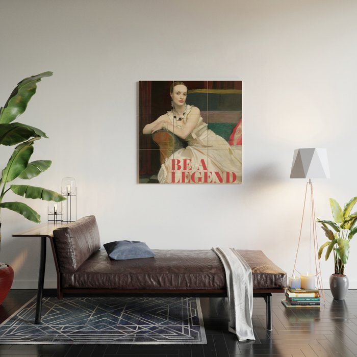 Be a Legend Wood Wall Art Gallery Image 2