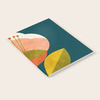 retro midcentury flower Notebook Gallery Image 2