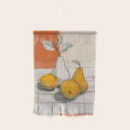 Modern Pear Still Life Wall Hanging Gallery Image 1