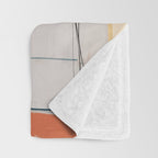 Modern Pear Still Life Throw Blanket Gallery Image 3