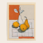 Modern Pear Still Life Poster Gallery Image 4