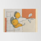 Modern Pear Still Life Rug Gallery Image 2